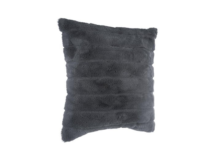 manoir-faux-fur-cushion-dark-grey-45cm-x-45cm