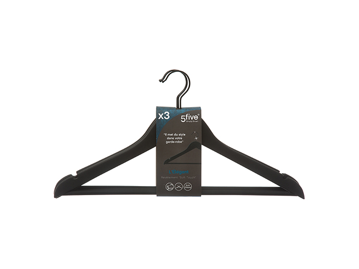 5five-anti-slip-wood-rubber-clothes-hangers-black-set-of-3-pieces