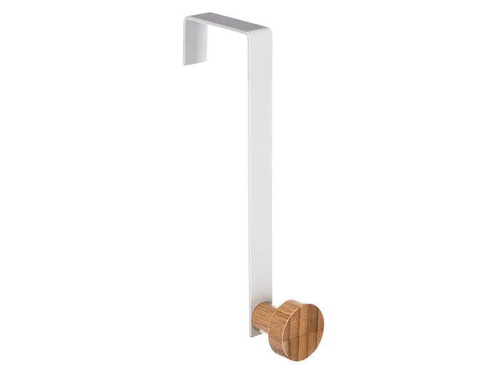 5-five-1-hook-over-the-door-bamboo-metal-hanger-white