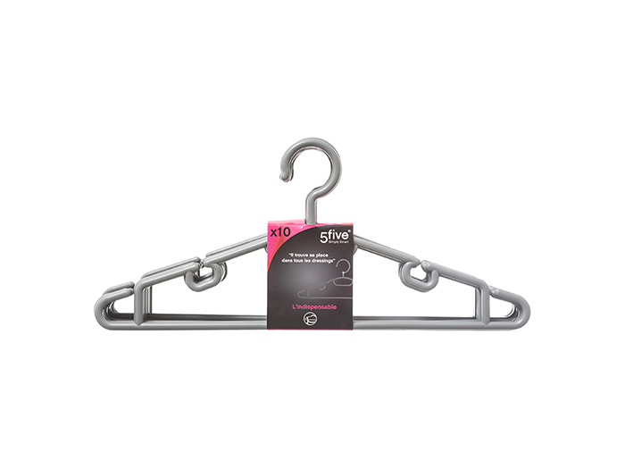 5five-plastic-clothes-hanger-set-of-10-pieces-grey