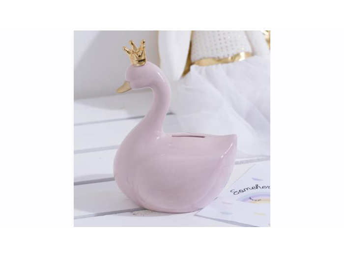 swan-shaped-ceramic-money-box-for-children-2-assorted-colours