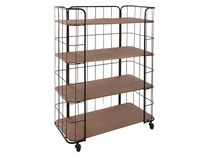 metal-trolley-with-4-shelves-and-wheels