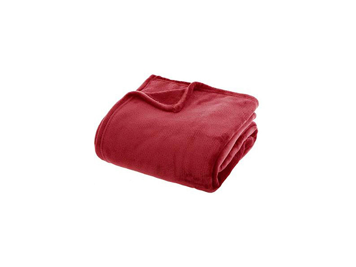 atmosphera-flannel-polyester-blanket-red-180cm-x-230cm