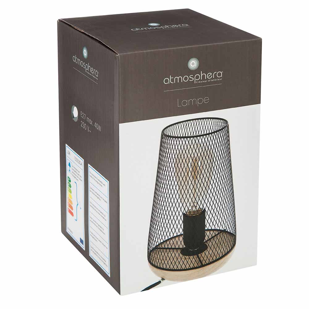 atmosphera-zely-metal-mesh-table-lamp-black-e27