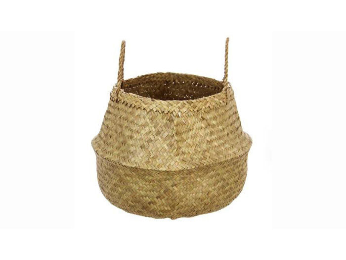 atmosphera-natural-seagrass-wicker-laundry-basket-40-cm
