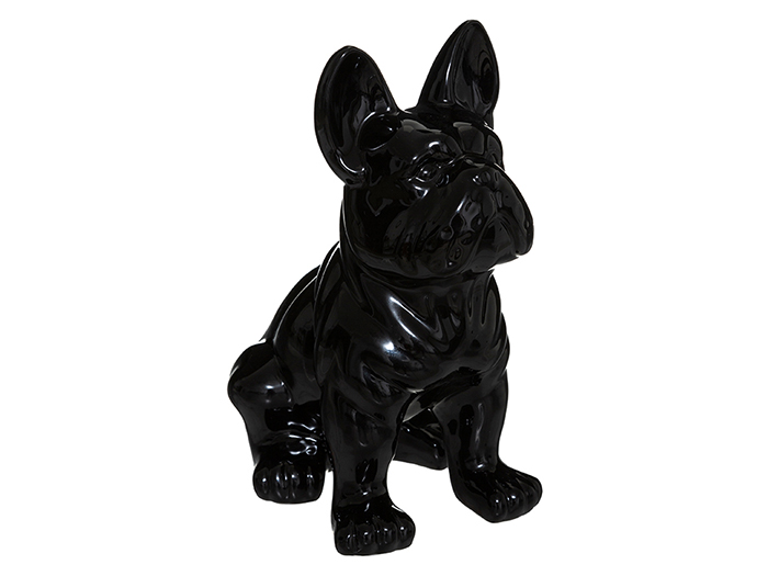 atmosphera-eden-ceramic-dog-statue-black-22cm