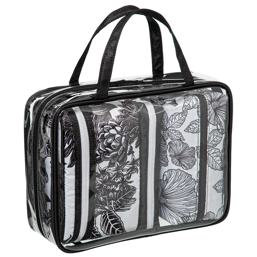 5five-blackflora-toiletery-bag-set-of-4-pieces