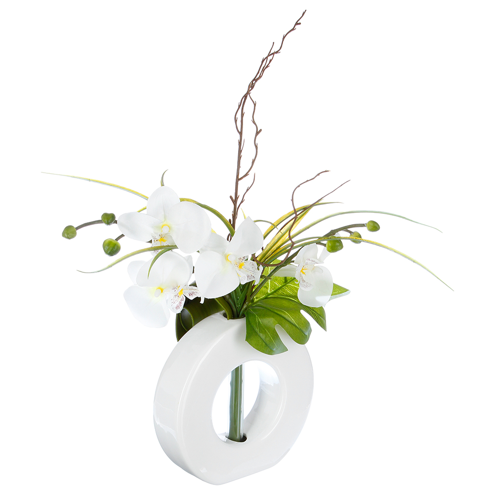 atmosphera-ceramic-vase-with-artificial-orchid-flower-4-assorted-designs