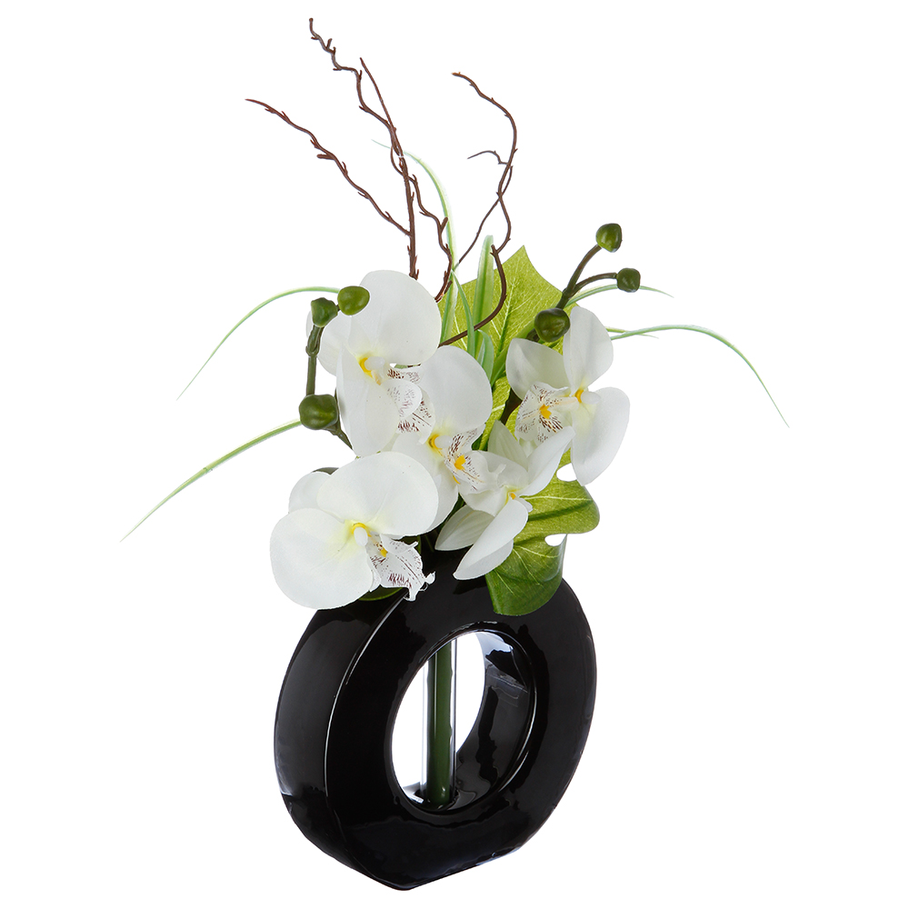 atmosphera-ceramic-vase-with-artificial-orchid-flower-4-assorted-designs