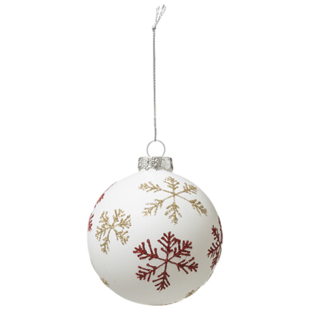 snowflake-glass-christmas-bauble-white-with-red-and-gold-designs-8cm