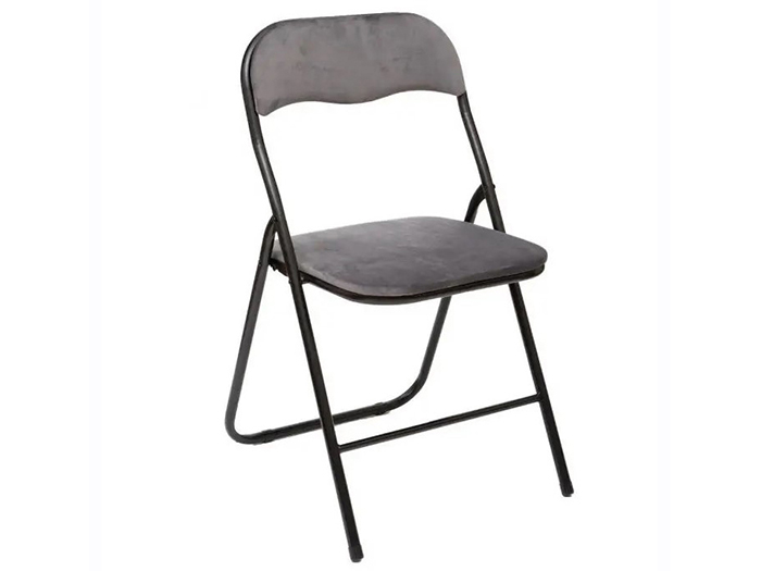 5five-velvet-waiting-room-folding-chair-grey