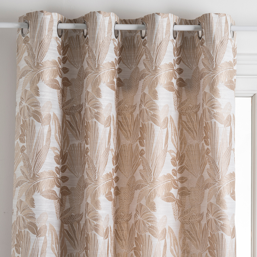 atmosphera-bejuco-jacquard-eyelet-curtain-linen-beige-140cm-x-260cm