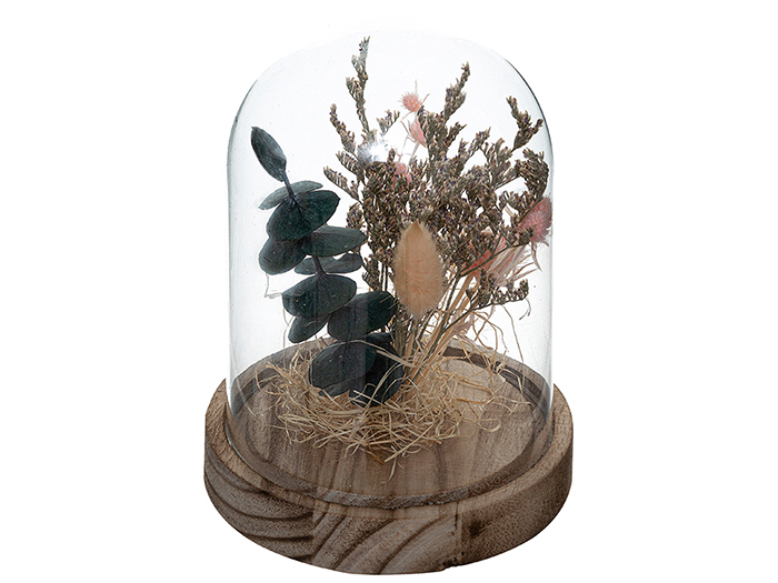atmosphera-green-house-artificial-plants-in-glass-dome-17cm-2-assorted-colours