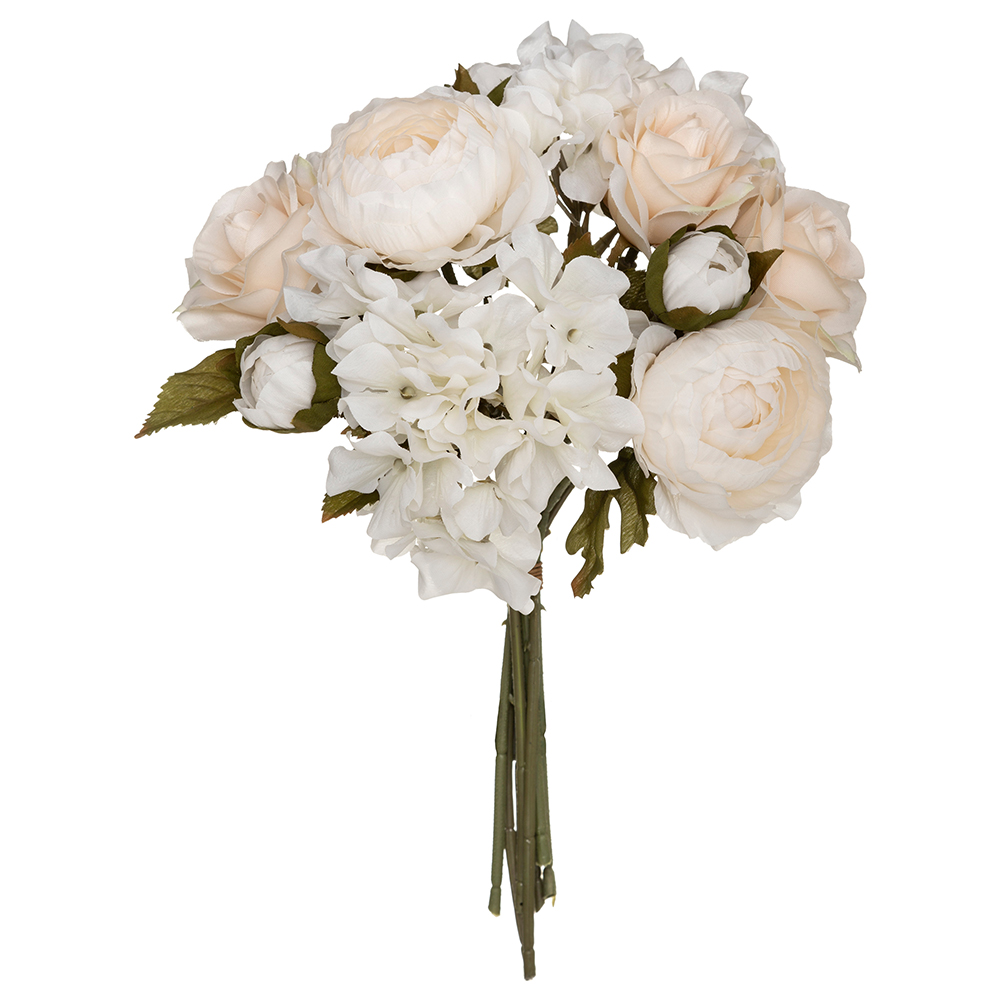 atmosphera-artificial-mixed-flowers-boquet-white-29cm