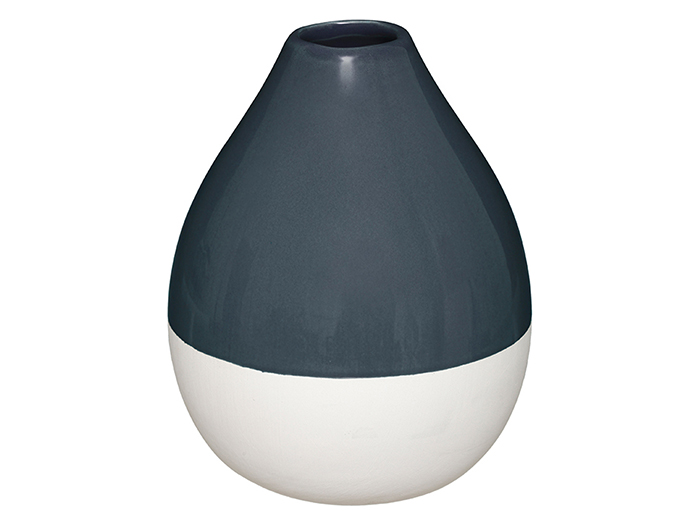 atmosphera-duo-tone-ceramic-vase-3-assorted-types-12-5cm-x-16cm