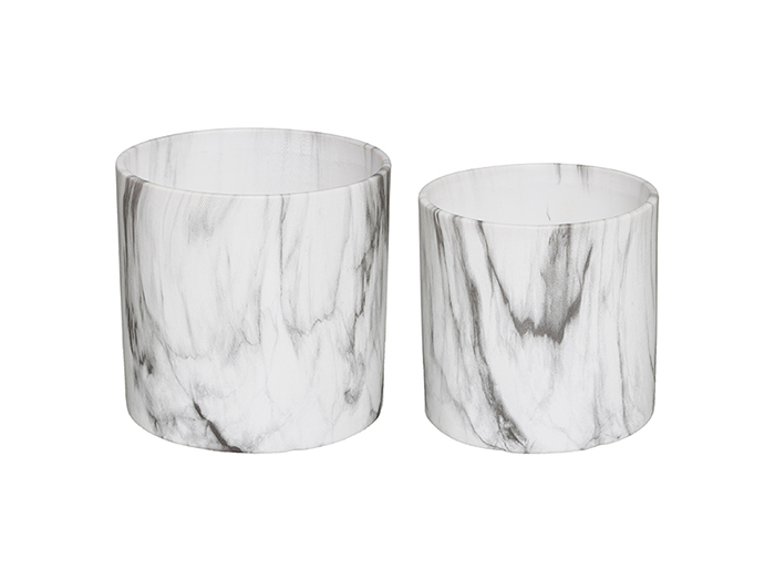atmosphera-marble-design-ceramic-flower-pot-set-of-2-pieces