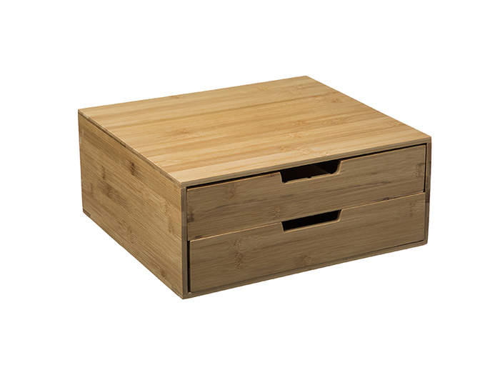 capsule-holder-with-2-drawers-bamboo-34cm-x-31cm