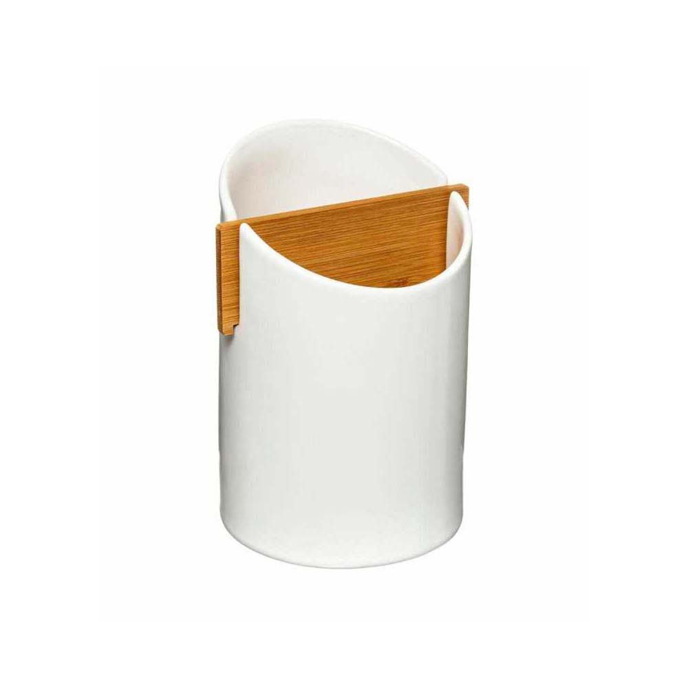 5five-bamboo-stoneware-utensil-holder-white