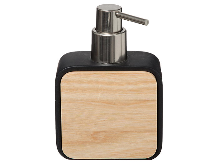 5five-tribe-cart-polyresin-liquid-soap-dispenser-black-200-ml