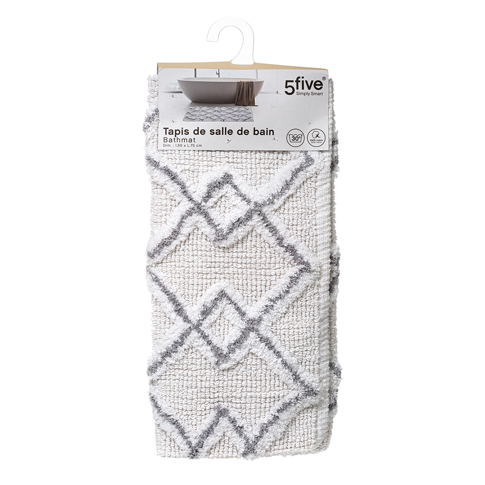 5five-ethnic-cotton-bathroom-mat-grey-50cm-x-75cm