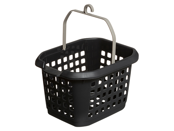 5five-plastic-perforated-peg-basket-holder-black-17cm-x-22-5cm-x-13-5cm