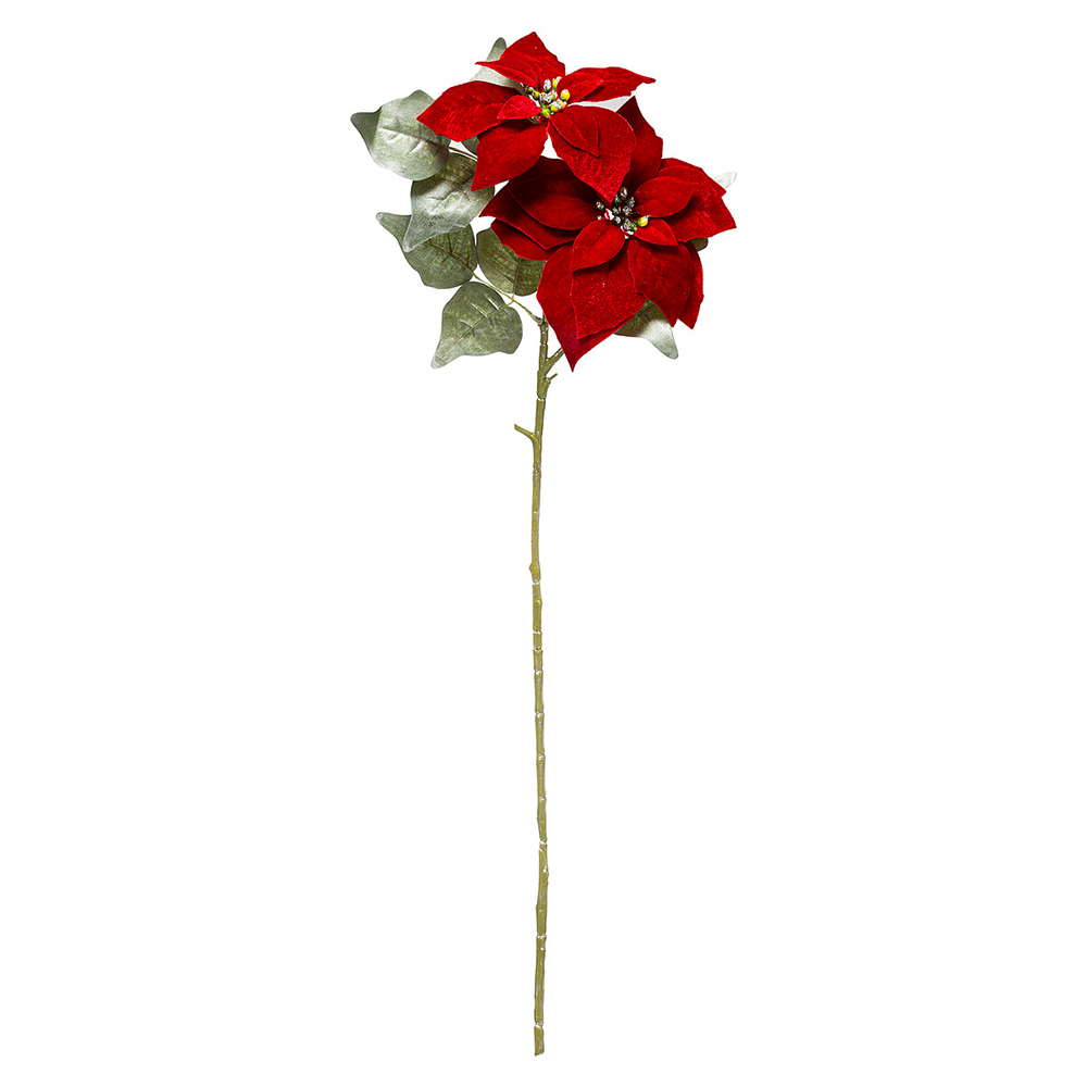atmosphera-artificial-velvet-poinsettia-flower-red-75cm