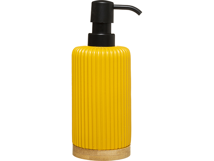 5five-modern-ceramic-liquid-soap-dispenser-yellow-270-ml