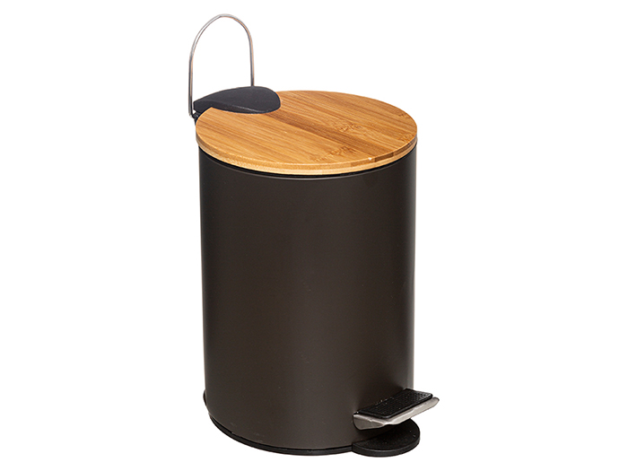 5five-cosmetic-pedal-waste-bin-black-and-bamboo-3l