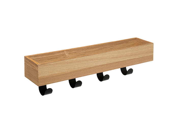 5five-tidy-wall-hanger-with-4-hooks-and-shelf-50cm