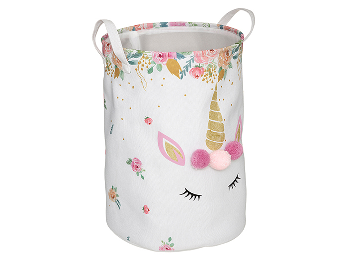 unicorn-print-storage-basket-for-children-50-cm