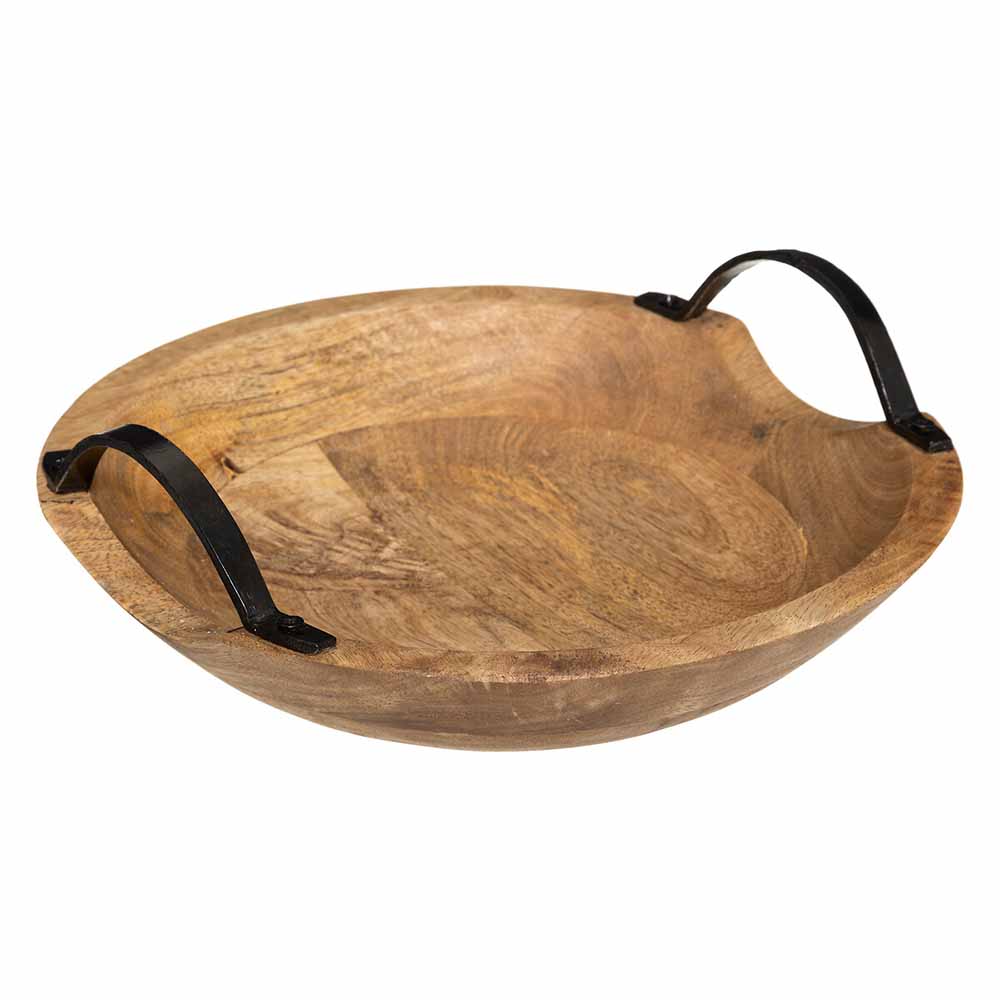 atmosphera-mango-wood-plate-30cm