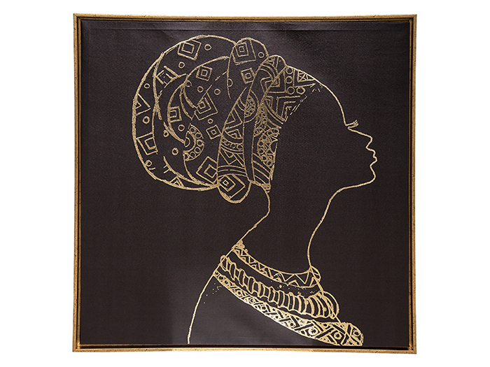 atmosphera-african-woman-mdf-wood-wall-print-78cm-x-78cm