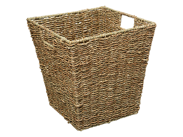 atmosphera-seagrass-laundry-basket-with-handles-31-x-31-cm