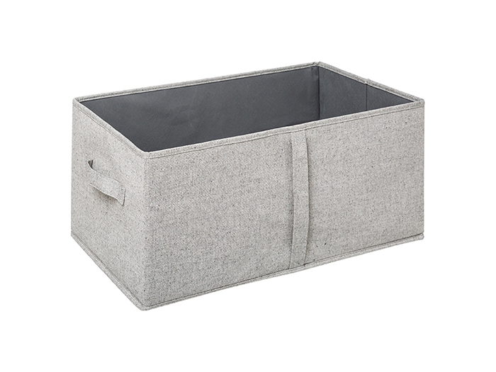 5five-cotton-mix-storage-box-with-lid-handles-50cm-x-25cm