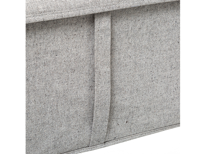 5five-cotton-mix-storage-box-with-lid-handles-50cm-x-25cm