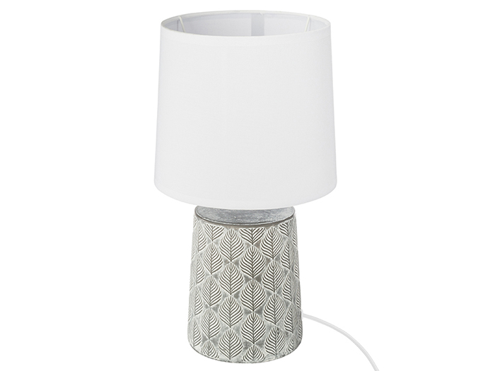leaf-embossed-ceramic-table-lamp-with-white-shade-e27