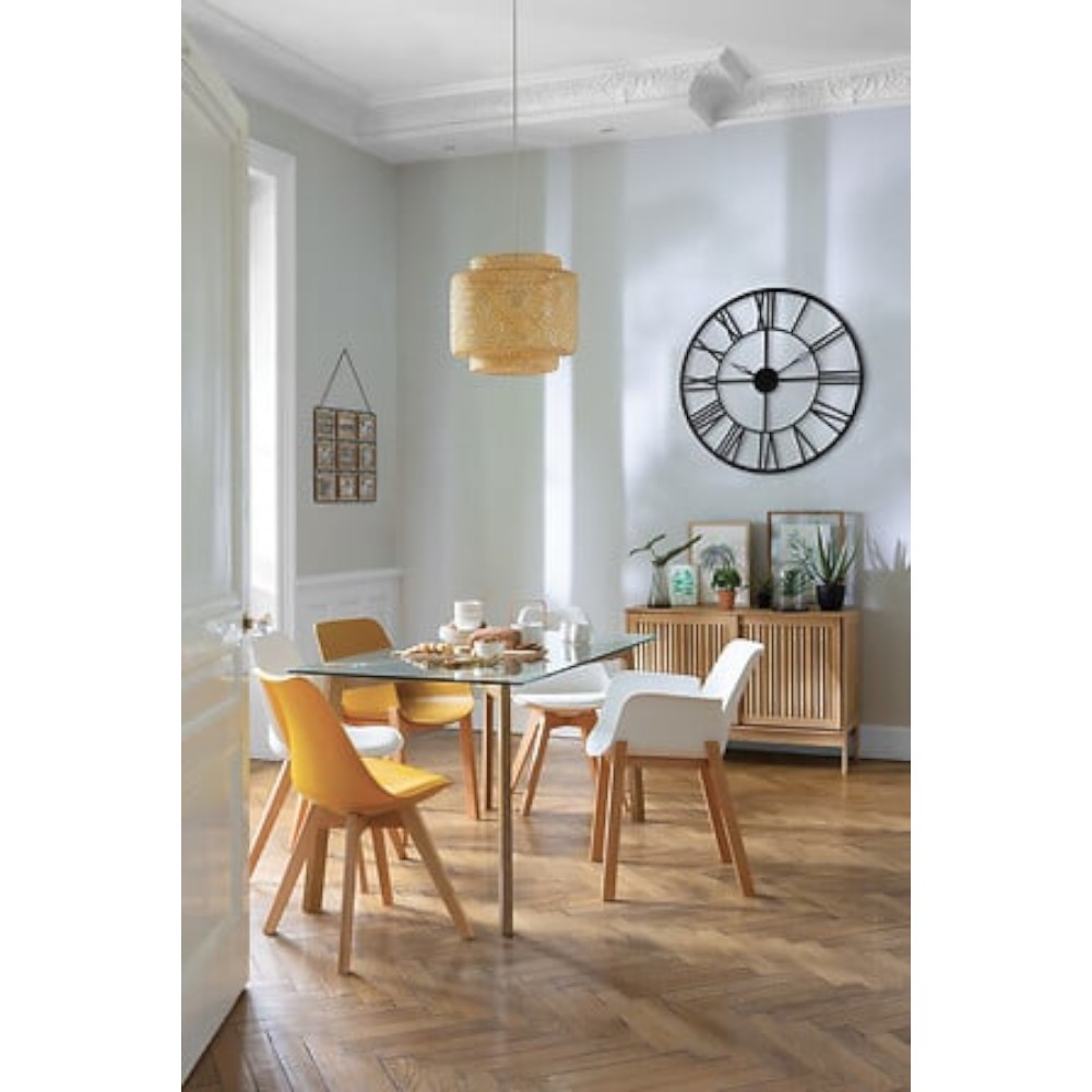 atmosphera-andras-vintage-wall-clock-black-metal-36-cm