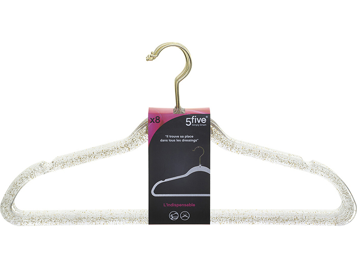 5five-plastic-glitter-clothes-hangers-set-of-8-pieces