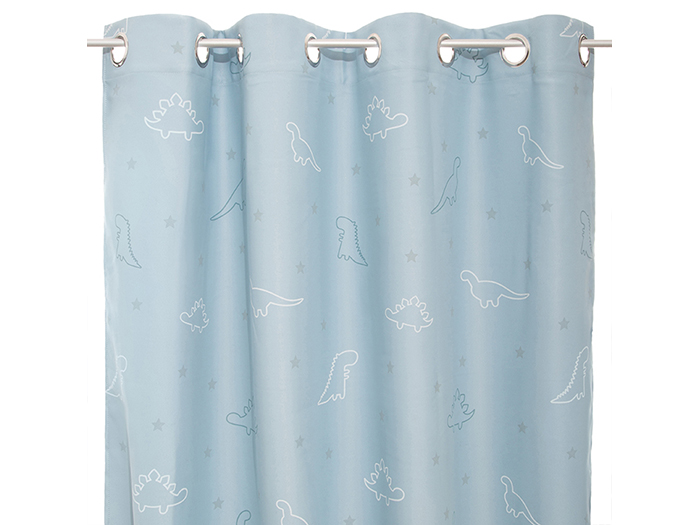 dinosaur-design-poyester-eyelet-blackout-curtain-light-blue-140cm-x-250cm