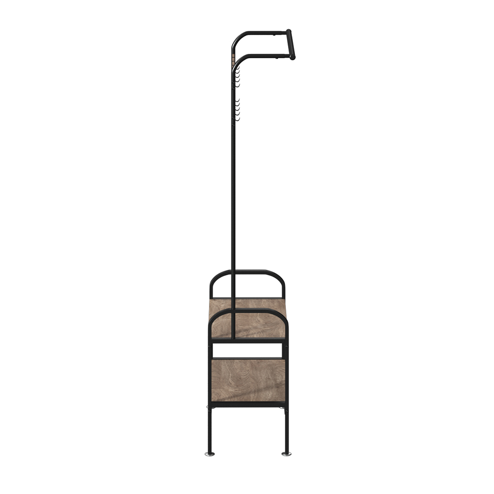 5five-jano-hallway-shoe-rack-coat-hanger-black