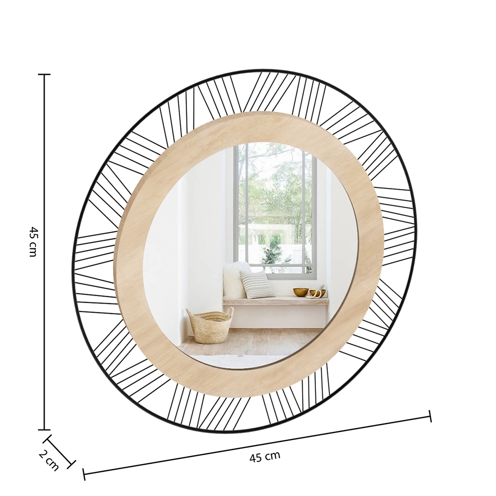 atmosphera-joe-round-wood-metal-wall-mirror-45cm