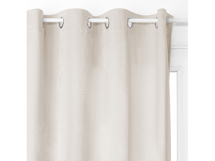 atmosphera-blackout-eyelet-velvet-polyester-curtain-ivory-140cm-x-260cm