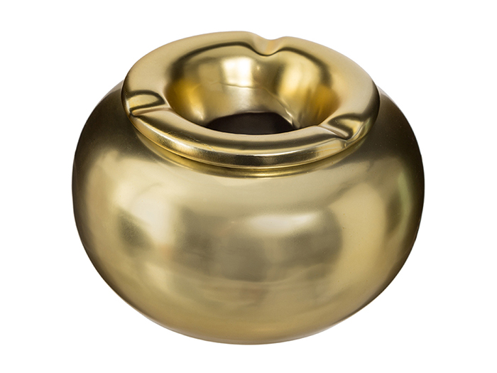 atmosphera-ceramic-ashtray-gold-12-5cm