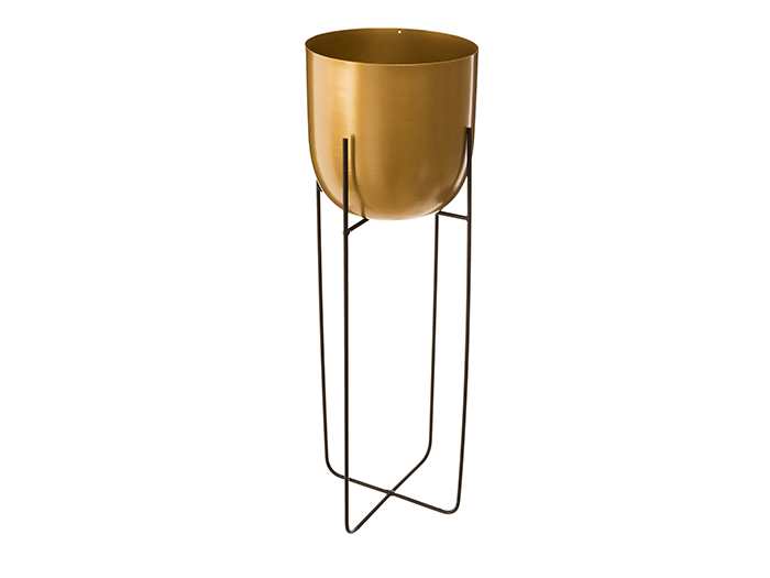 iron-flower-pot-in-gold-with-black-stand-58cm