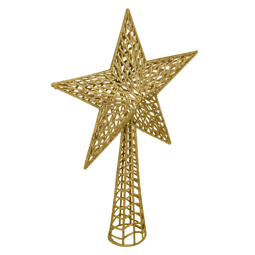atmosphera-christmas-tree-star-gold-glitter-27x38cm