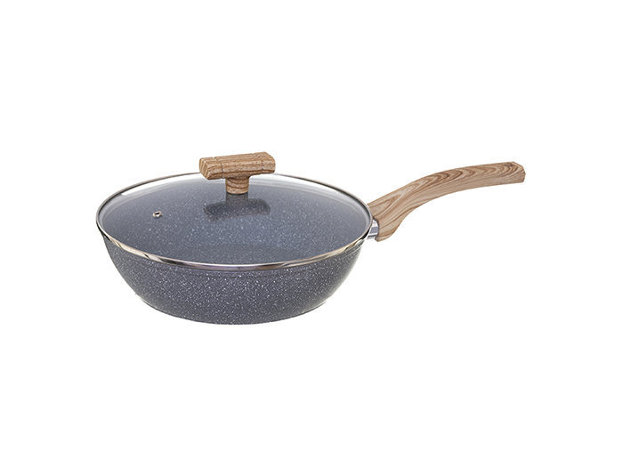 forged-aluminum-cooking-pan-with-glass-lid-28-cm