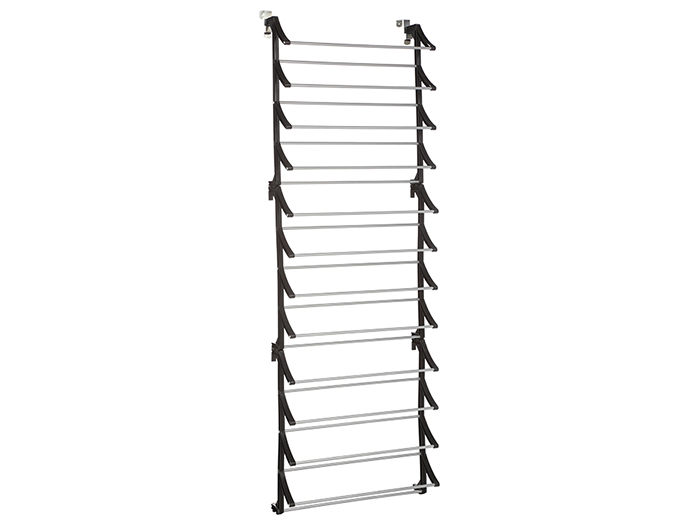 5five-plastic-and-metal-over-the-door-shoe-rack-for-36-pairs-black