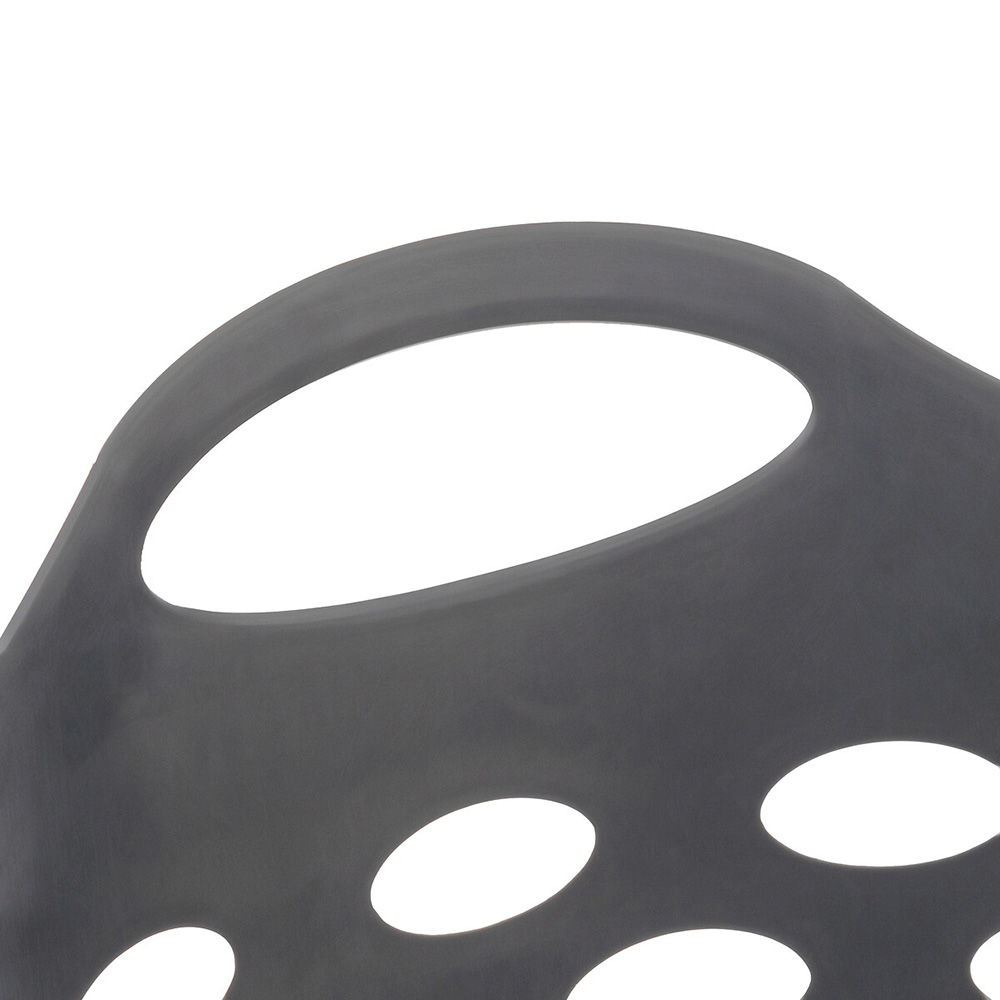 5five-flexible-plastic-perforated-basket-taupe-grey-28l