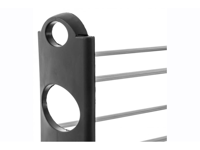 black-clip-on-shoe-rack-for-8-pairs-61cm-x-19cm-x-64cm