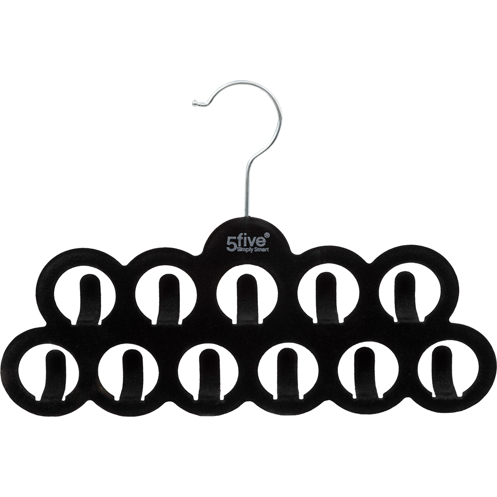 5five-velvet-belts-hanger-black-30cm